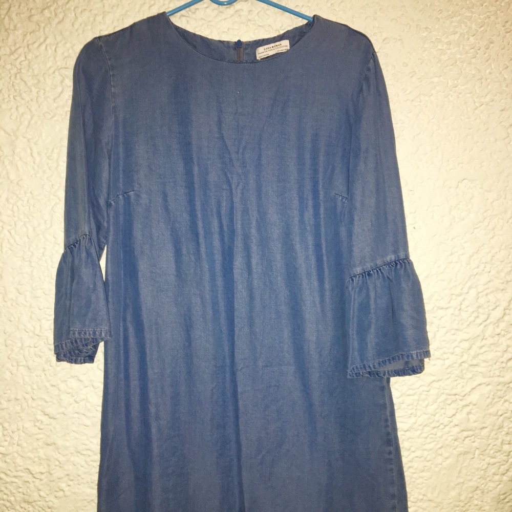 Denim Zara dress